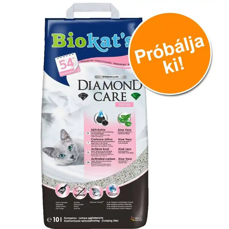 Utolsó esély 10 ill. 8 l Biokat‘s macskaalom kipróbálásra