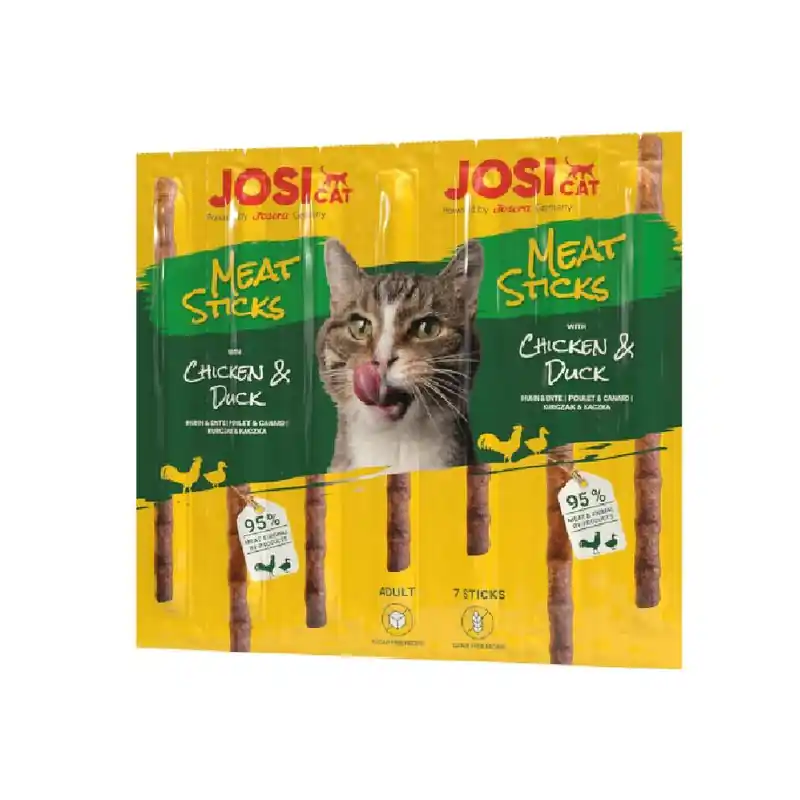 JosiCat Meat Sticks csirke & kacsa Biztonságos fizetés
