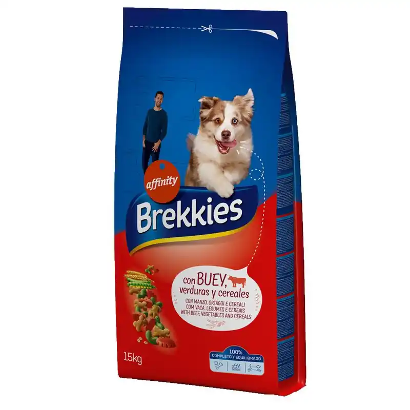 11,5 + 2,5 / 12 + 3 ingyen! 14 kg/15 kg Brekkies Dog Exkluzív ajánlat