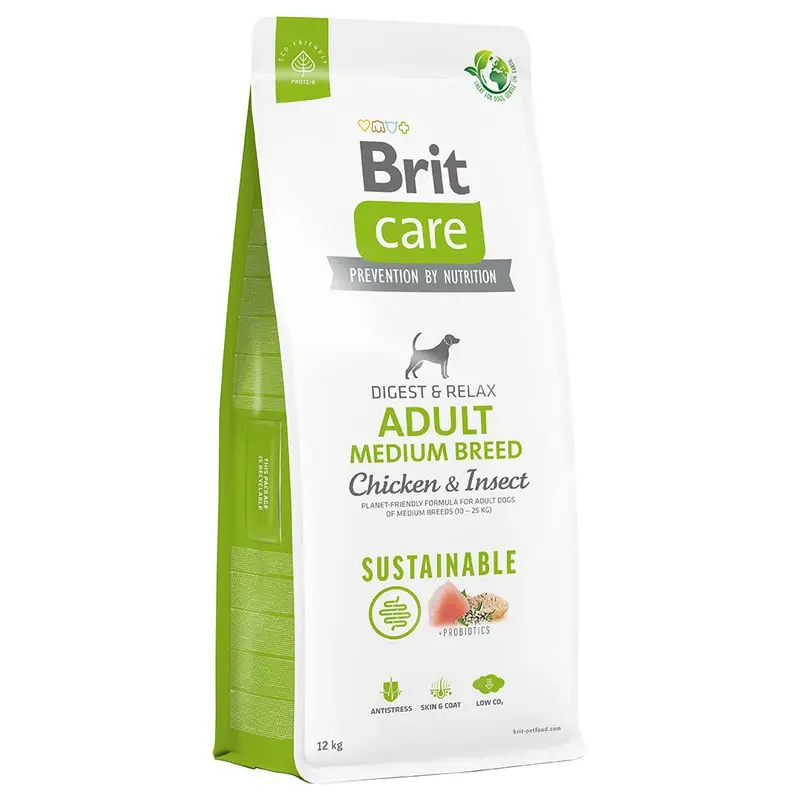 Brit Care Dog Sustainable Adult Medium Breed Chicken & Insect Ajánlat