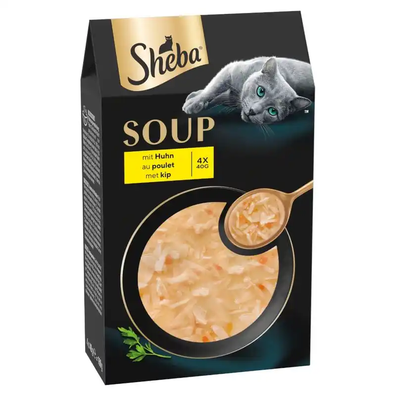 Expressz szállítás Sheba Classic Soup gazdaságos csomag 80 x 40 g