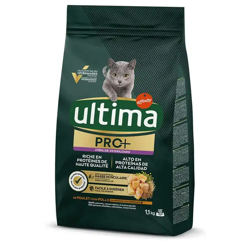 Ultima Cat PRO+ Sterilized csirke Nézd meg most