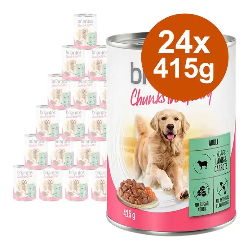 Alacsony ár Briantos falatkák szószban gazdaságos csomag 24 x 415 g