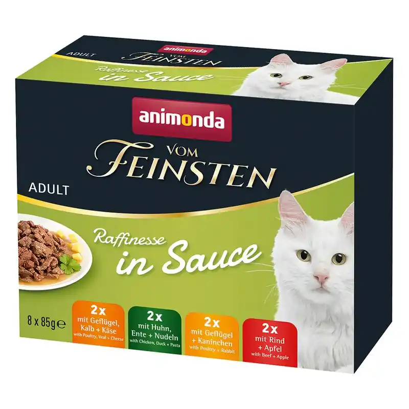 Ne maradj le animonda vom Feinsten Adult Raffinesse szószban vegyes csomag