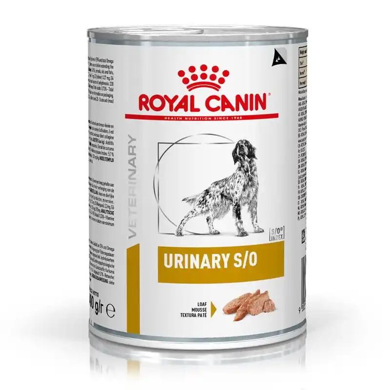 Végkiárusítás Royal Canin Veterinary Canine Urinary S/O Mousse