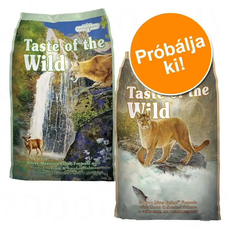Expressz kézbesítés Taste of the Wild Próbacsomag