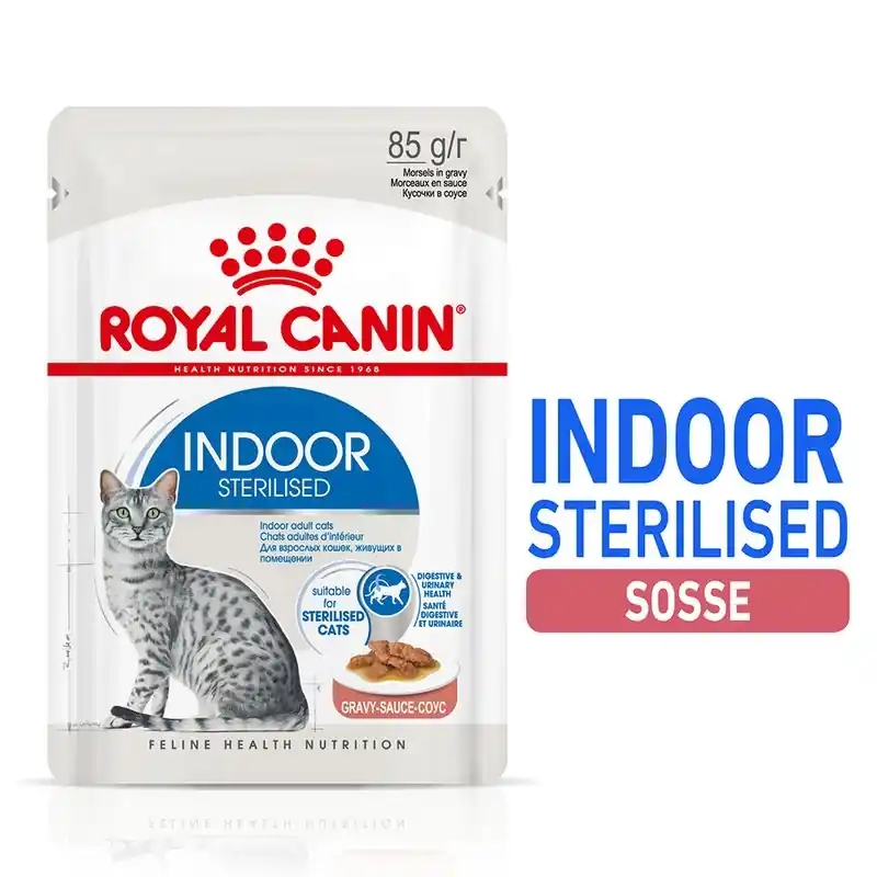 Royal Canin Indoor Sterilised szószban Legnépszerűbb