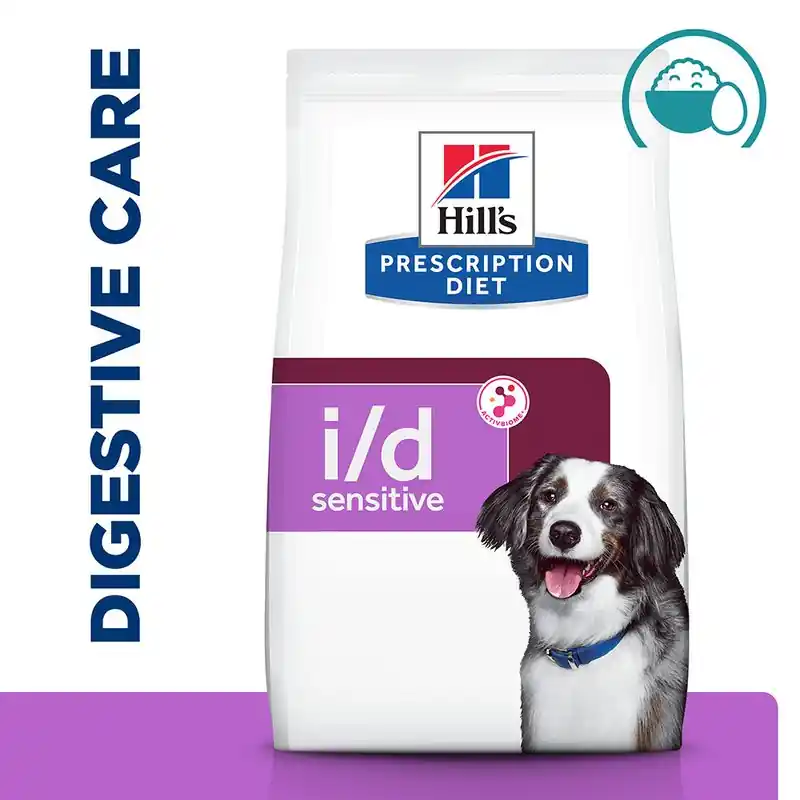 Alacsony ár Hill‘s Prescription Diet i/d Sensitive Digestive Care tojás & rizs kutyatáp