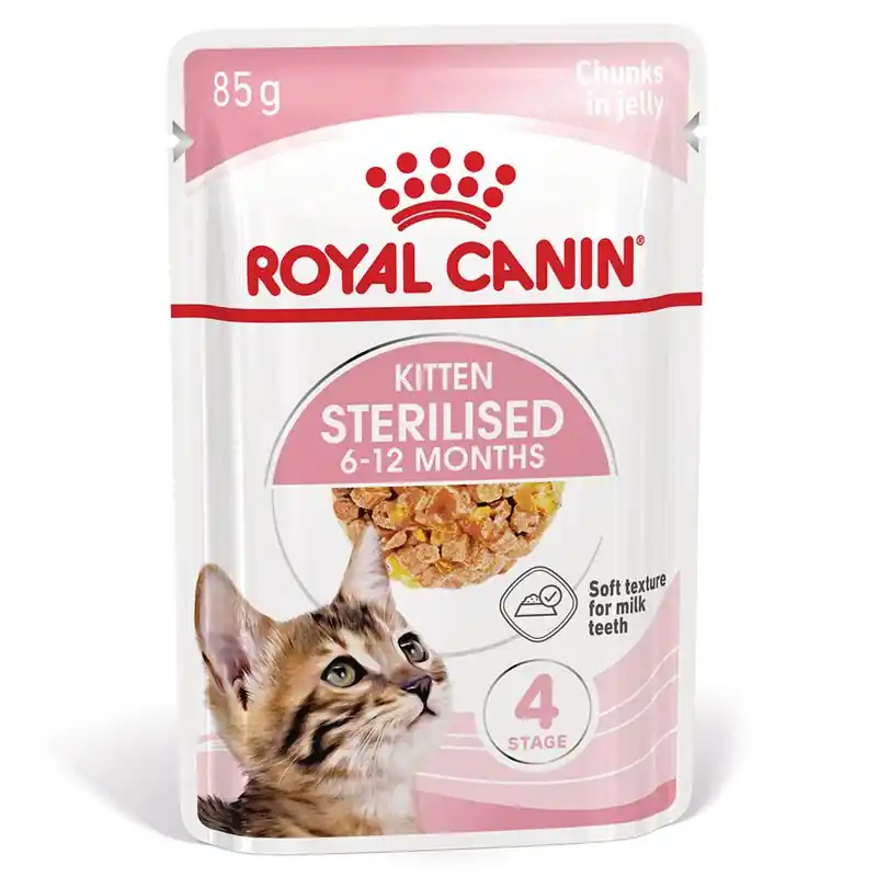 Royal Canin FHN Sterilized Kitten aszpikban Akciós ár