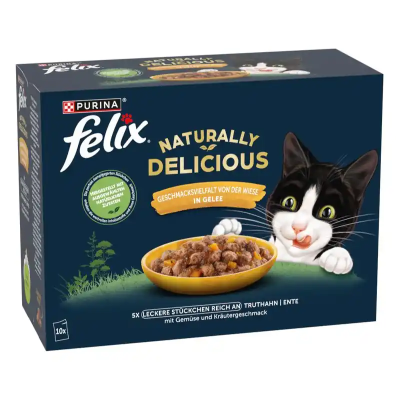 Felix Naturally Delicious gazdaságos csomag 20 x 80 g Újdonság