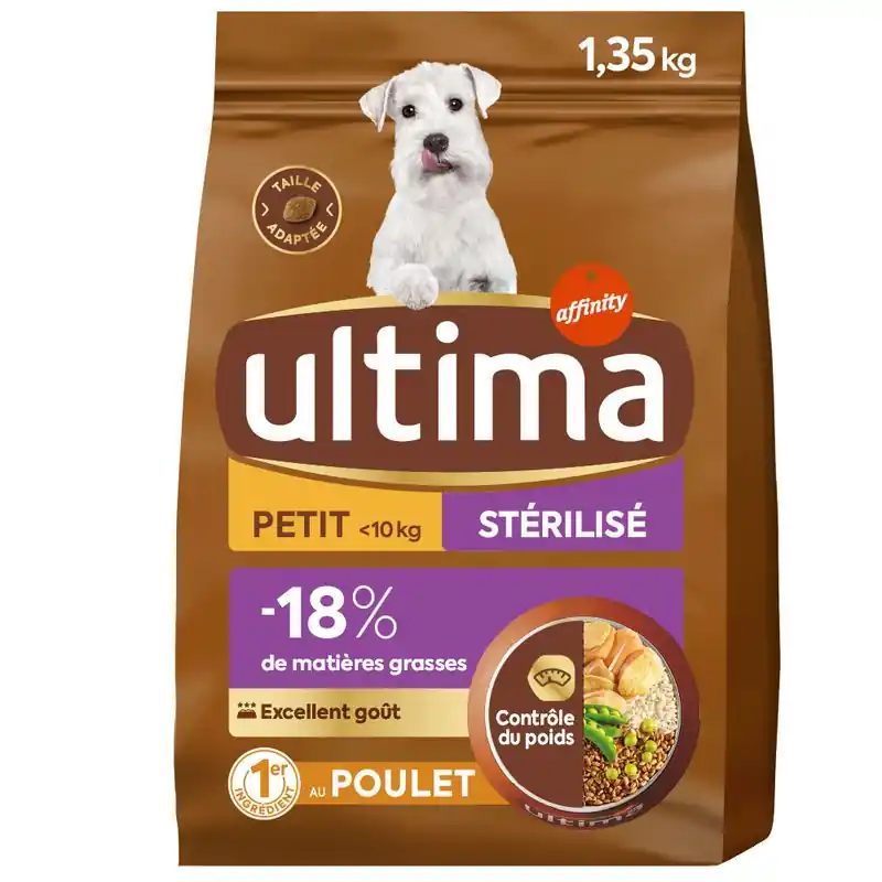 Ultima Dog Mini Sterilized csirke Rendeld meg most