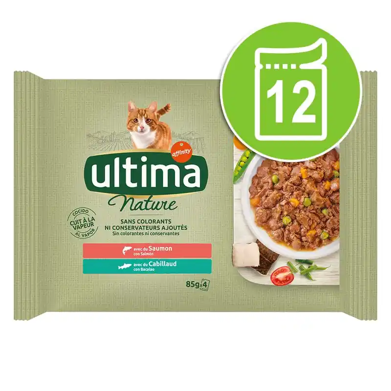 Azonnal elérhető Ultima Cat Nature 12 x 85 g