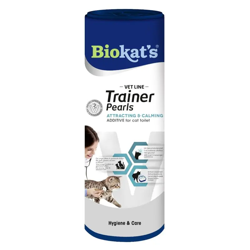Biokat‘s Vet Line Trainer Pearls Attracting & Calming macskaalom-adalék Expressz szállítás