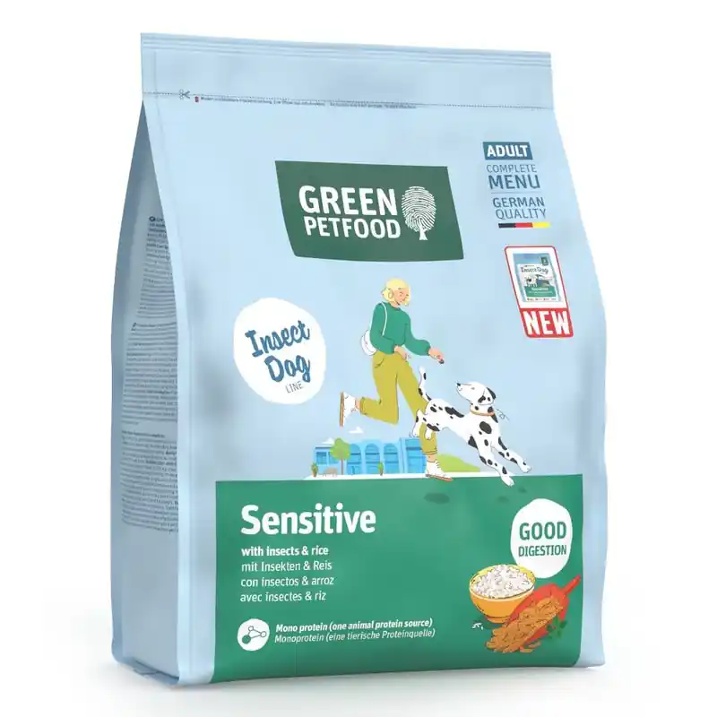 Green Petfood Sensitive rovarok & rizs Legnépszerűbb