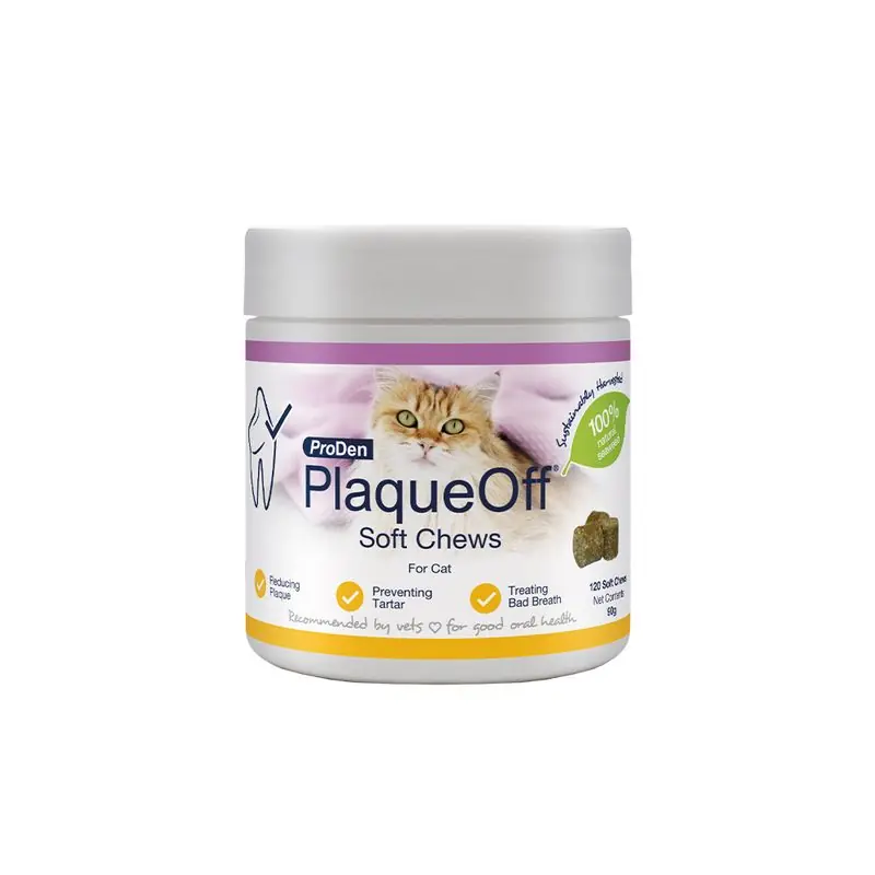 Vedd meg most ProDen PlaqueOff Soft Chews macskáknak