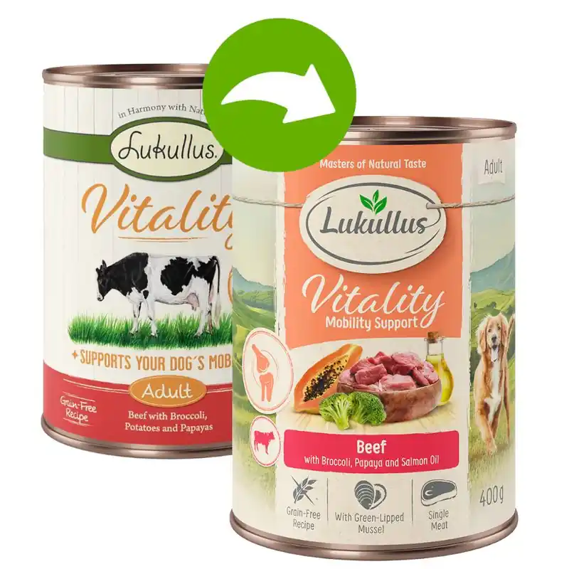 Biztonságos vásárlás Lukullus Vitality ízületek marha (gabonamentes)