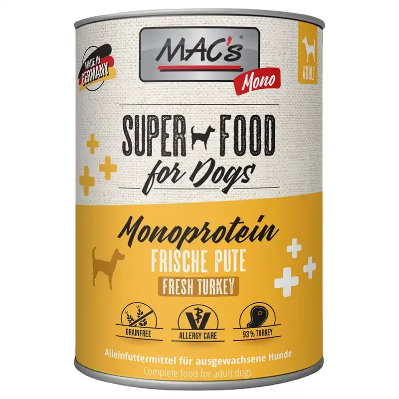 Kihagyhatatlan ajánlat MAC‘s Mono Sensitive 6 x 800 g