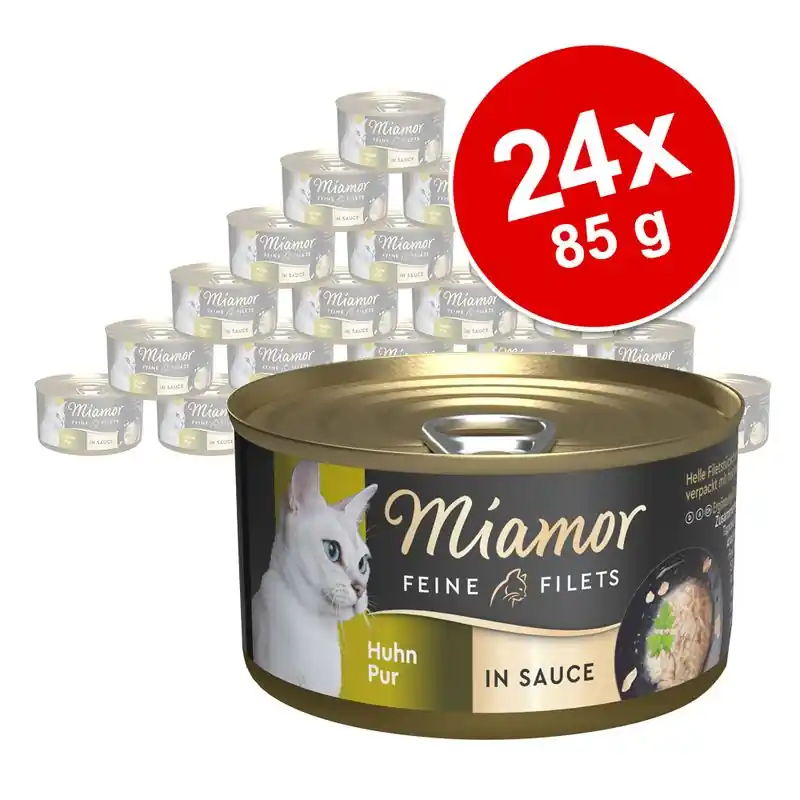 Szuper akció Miamor Feine Filets szószban 24 x 85 g