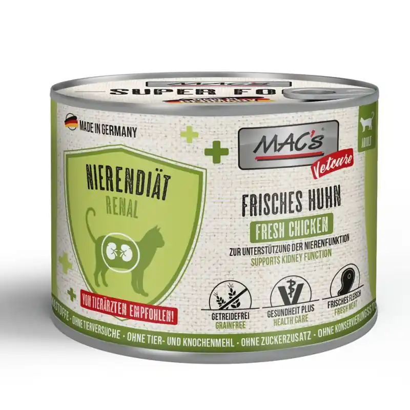 Kiárusítás MAC‘s CAT Vetcare Renal gazdaságos csomag 24 x 200 g