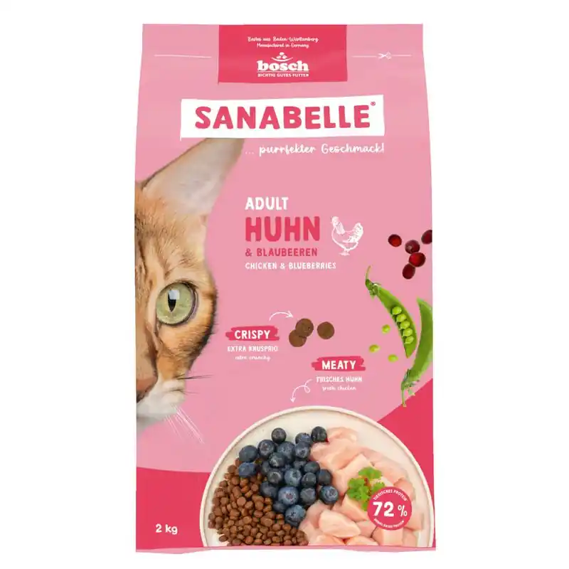 Sanabelle Adult csirke & áfonya Expressz kézbesítés