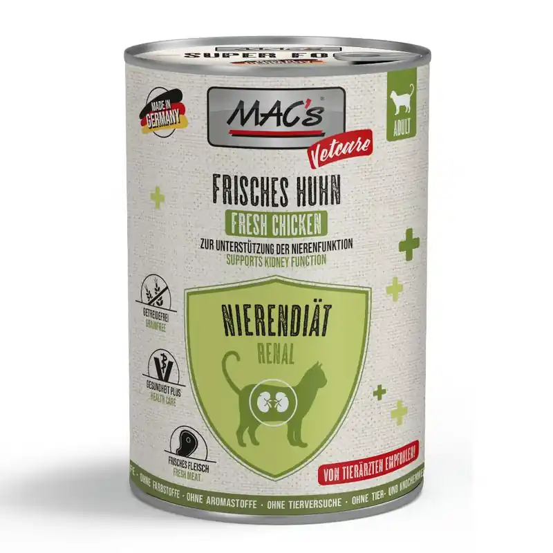 Népszerű MAC‘s CAT Vetcare Renal gazdaságos csomag 24 x 400 g