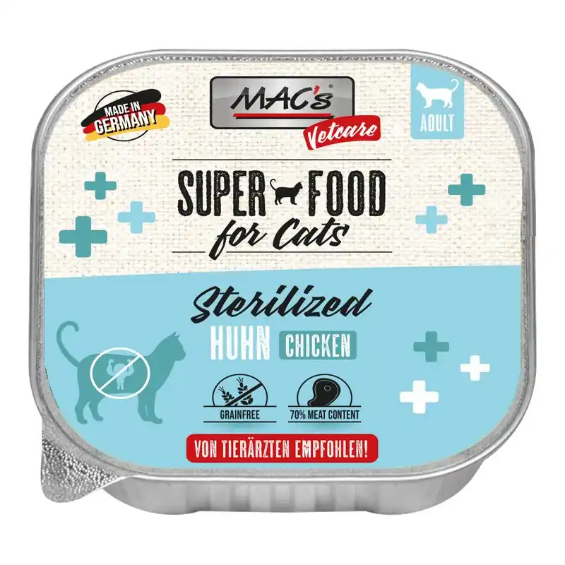 MAC‘s Vetcare Cat Sterilized Gyors szállítás