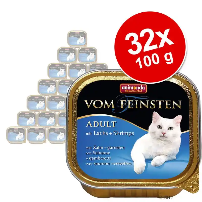 Korlátozott ajánlat animonda vom Feinsten Mare óriáscsomag 32 x 100 g