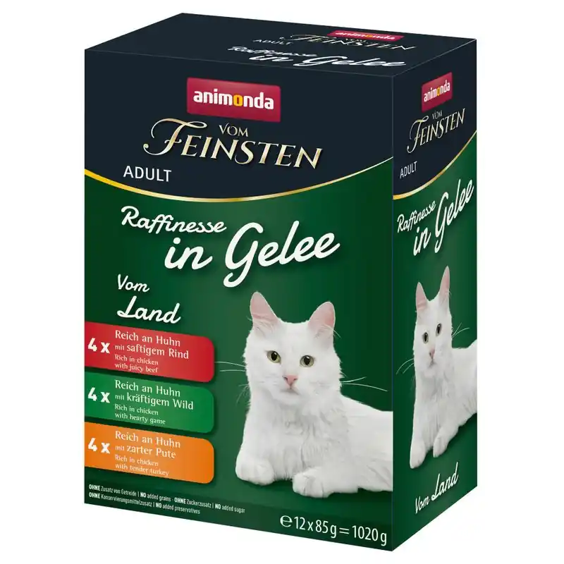 animonda vom Feinsten Adult Raffinesse aszpikban 12 x 85 g Ajánlat