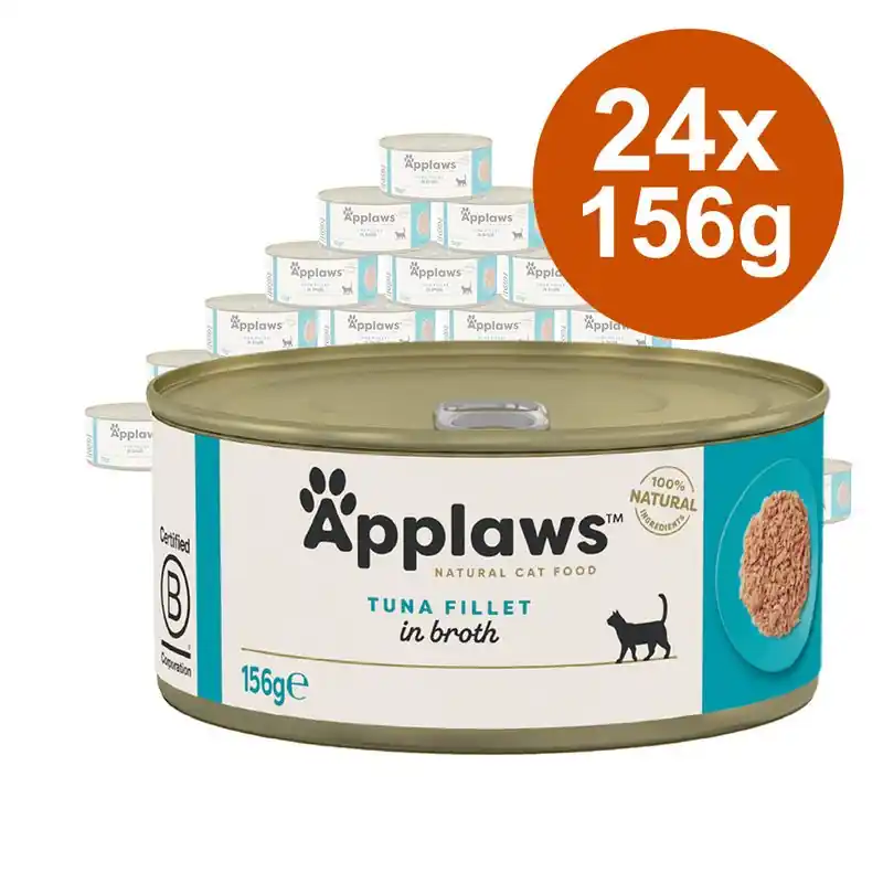 Prémium Applaws hús-/hallében 24 x 156 g