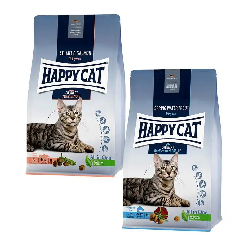 Gyors kiszállítás Happy Cat Culinary Adult vegyes csomag