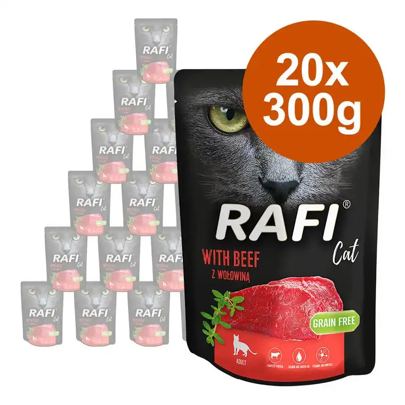 Rafi Cat gazdaságos csomag 20 x 300 g Biztonságos vásárlás