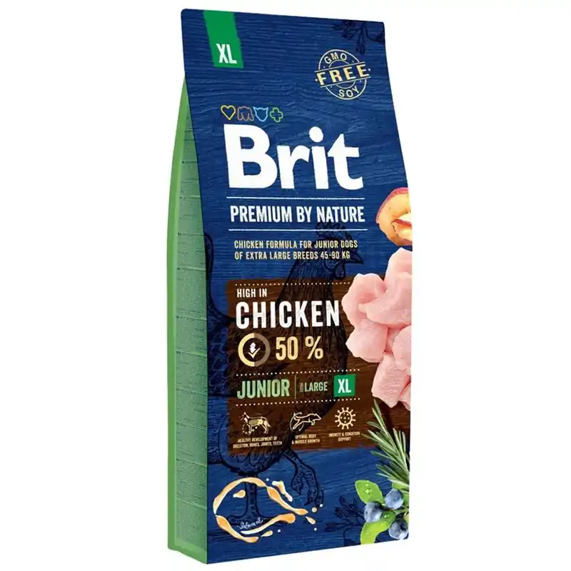 Brit Premium by Nature Junior XL Szuper akció