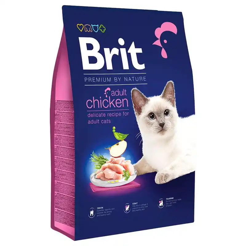 Brit Premium by Nature Cat Adult Chicken Rendeld meg most
