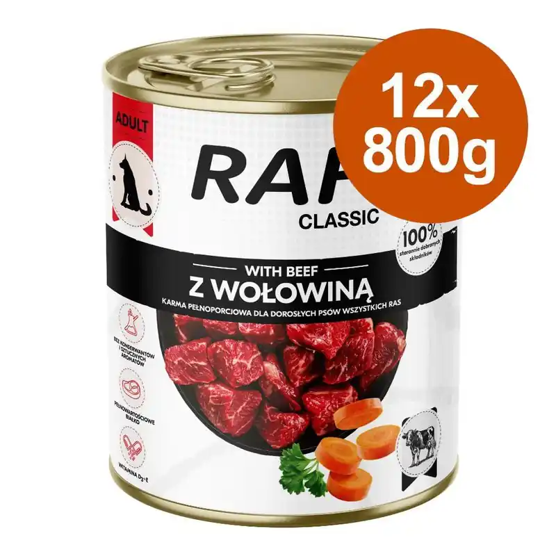 Rafi Dog Classic 12 x 800 g Expressz szállítás