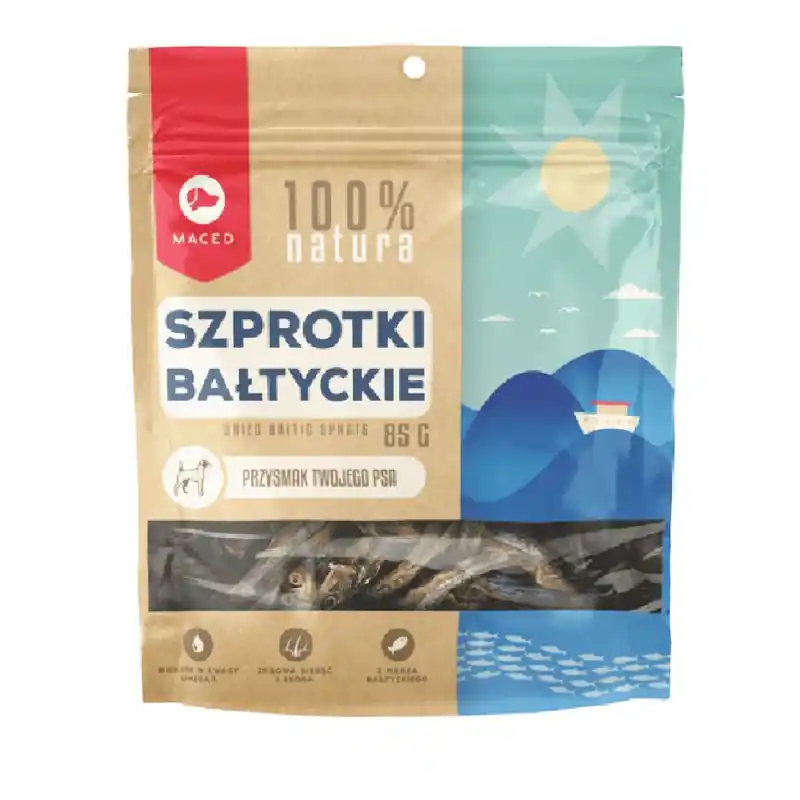 Maced Natural balti-tengeri sprotni Csak ma