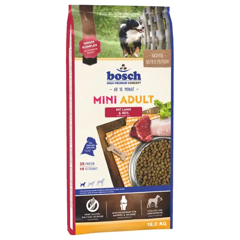 Utolsó esély bosch Mini Adult bárány & rizs