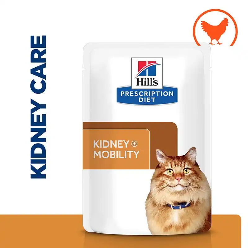 Szuper akció Hill‘s Prescription Diet k/d + Mobility csirke macskatáp