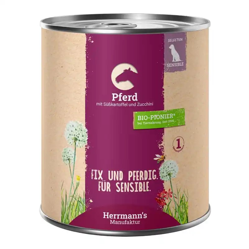Ajánlat Herrmann‘s Bio Menü Sensitive 6 x 800 g
