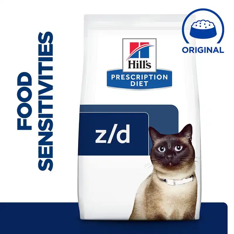 Szuper ajánlat Hill‘s Prescription Diet z/d Food Sensitivities macskatáp