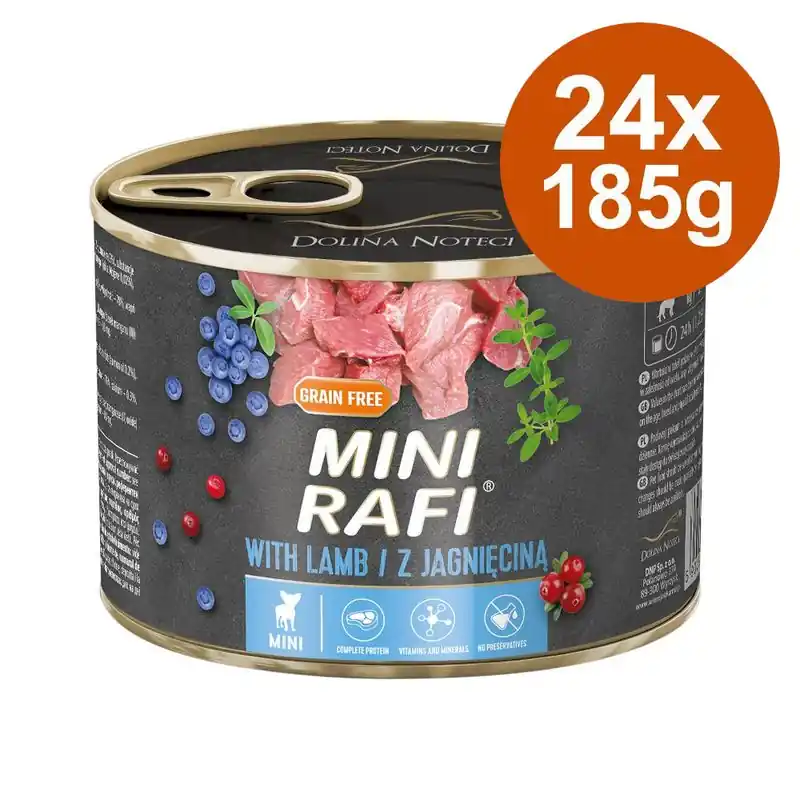 Biztonságos fizetés Rafi Mini gazdaságos csomag 24 x 185 g