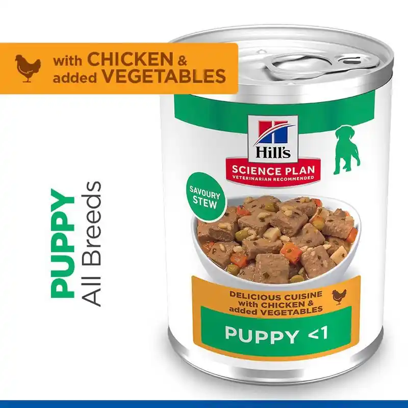 Hill‘s Science Plan Puppy Stew csirke & zöldség Csak ma