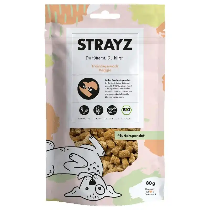 STRAYZ BIO Veggie snack Ne maradj le