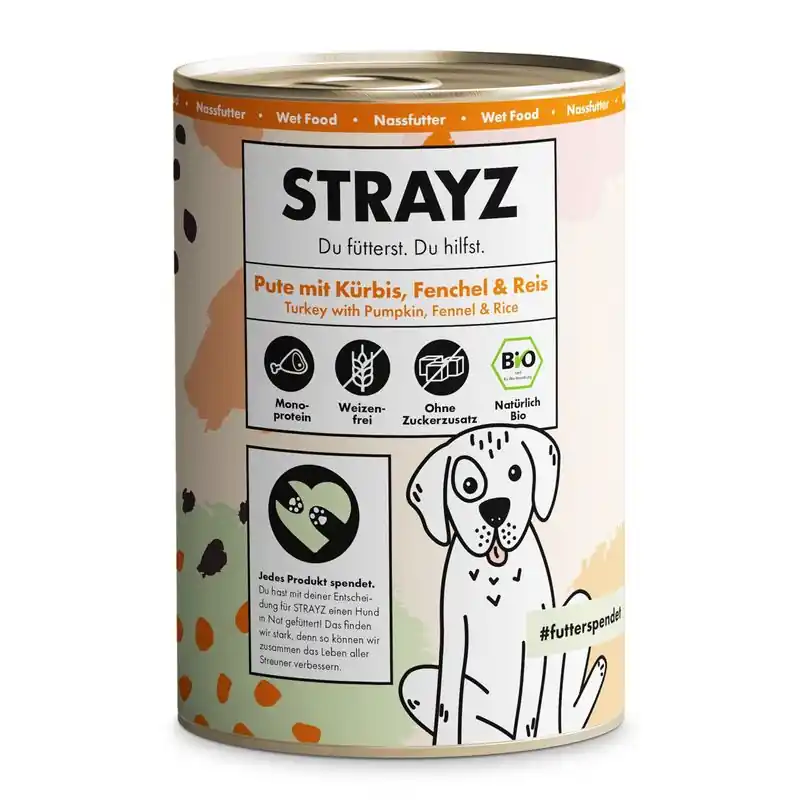Kedvezmény STRAYZ BIO 6 x 400 g