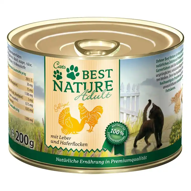 Exkluzív ajánlat Best Nature Cat Adult 6 x 200 g