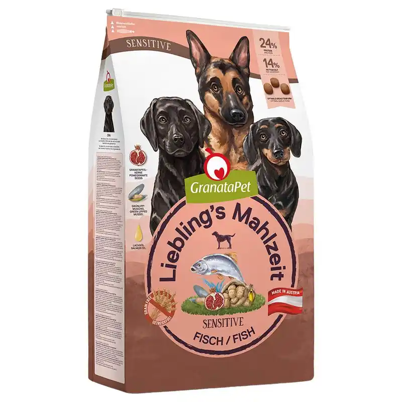 Árengedmény GranataPet Liebling‘s Mahlzeit Adult Sensitive hal