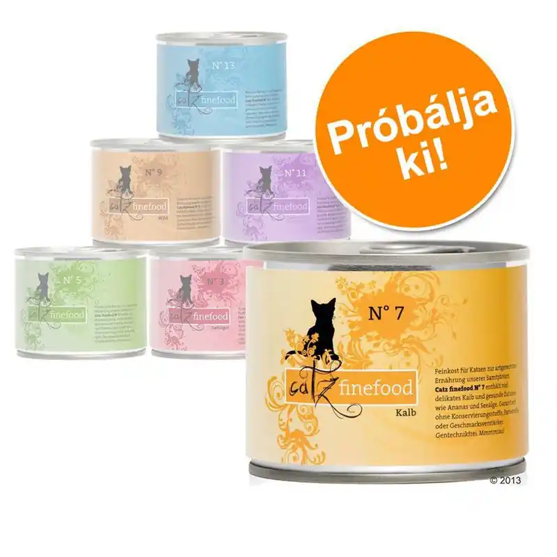 Olcsó catz finefood próbacsomag 6 x 200 g