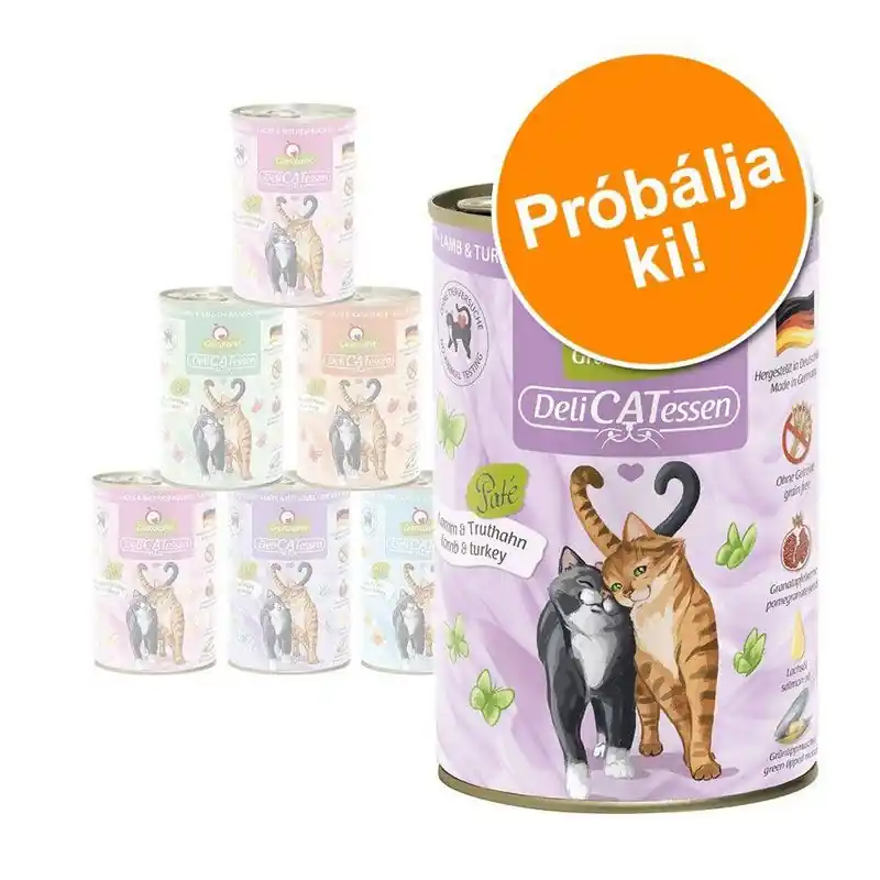 GranataPet DeliCatessen próbacsomag 6 x 400 g Utolsó esély