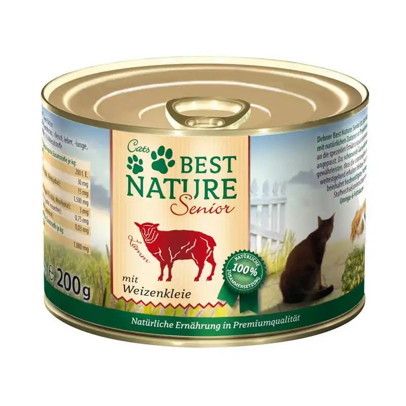 Best Nature Cat Senior gazdaságos csomag 12 x 200 g Exkluzív ajánlat