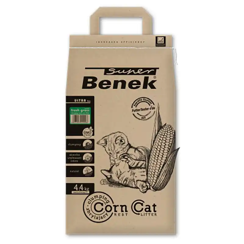 Super Benek Corn Cat Ultra friss fű macskaalom Korlátozott ajánlat