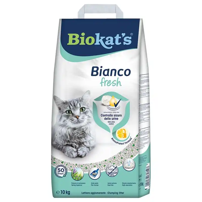 Árengedmény Biokat‘s Bianco Fresh macskaalom